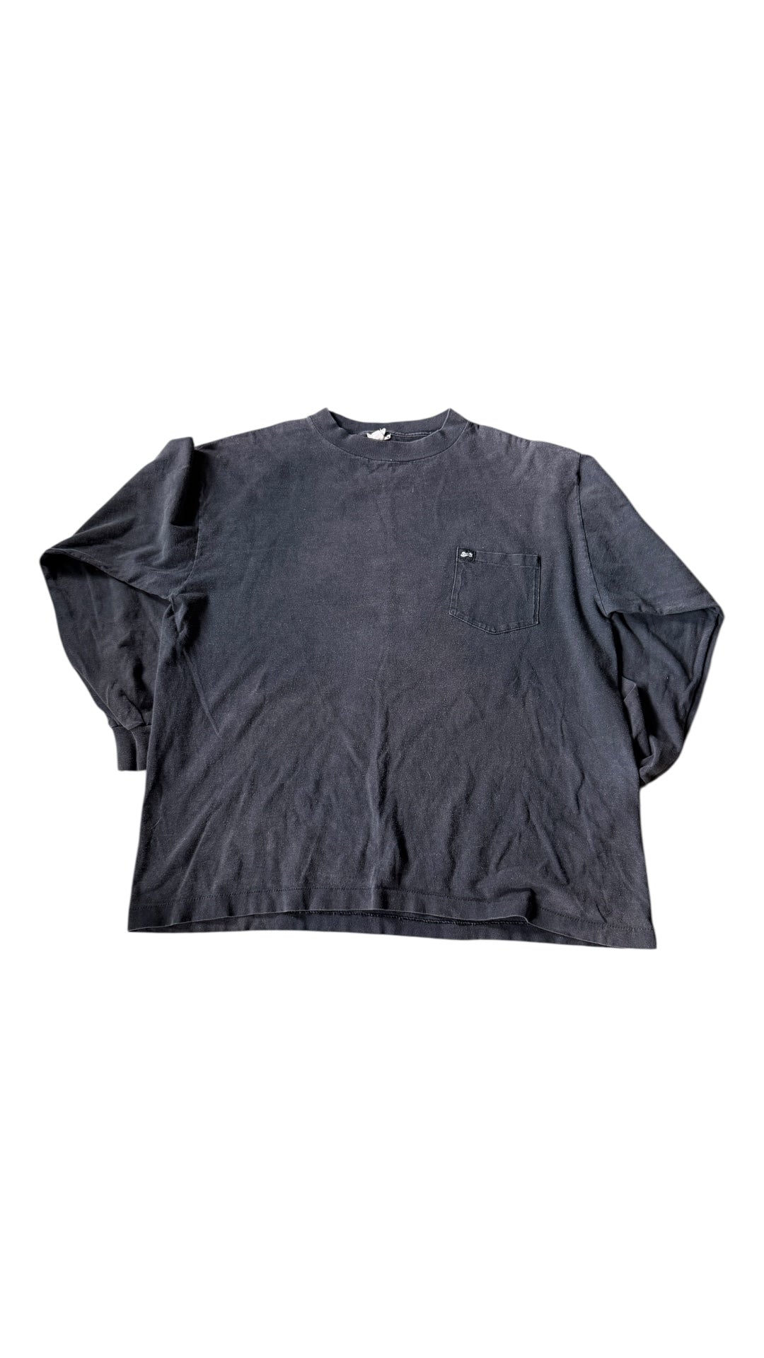 VTG Dakota Cigarettes Boxy Pocket L/S Tee Sz XL