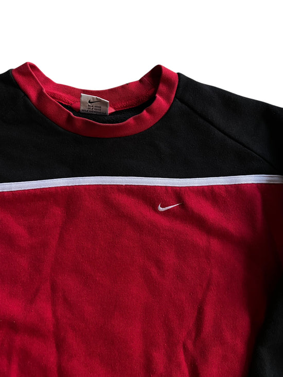 VTG Nike Red/Black Sweatshirt Sz Women's M