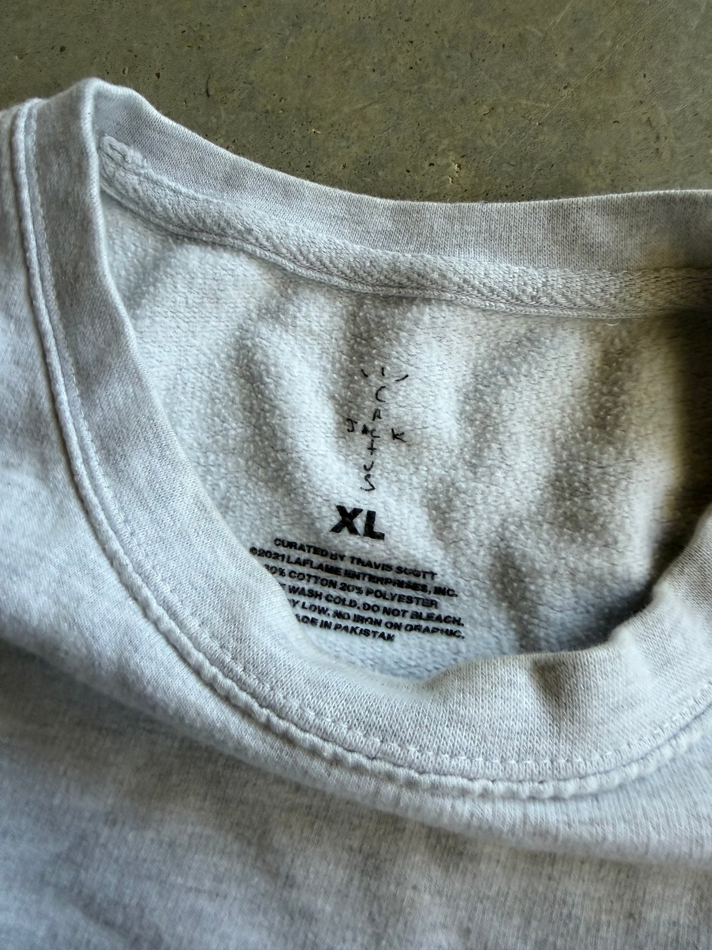 Cactus Jack Mcdonalds Sweatshirt Sz XL