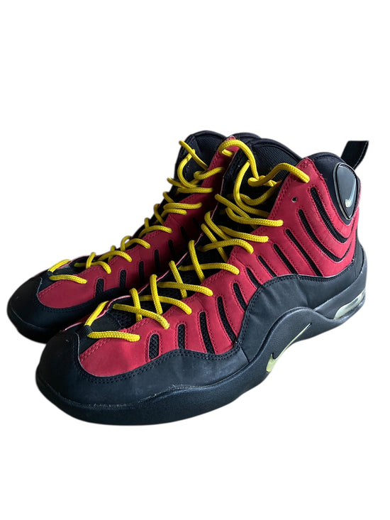 Preowned 2014 Nike Air Bakin Heat 316383-001 Tim Hardaway Sz 13M/14.5W