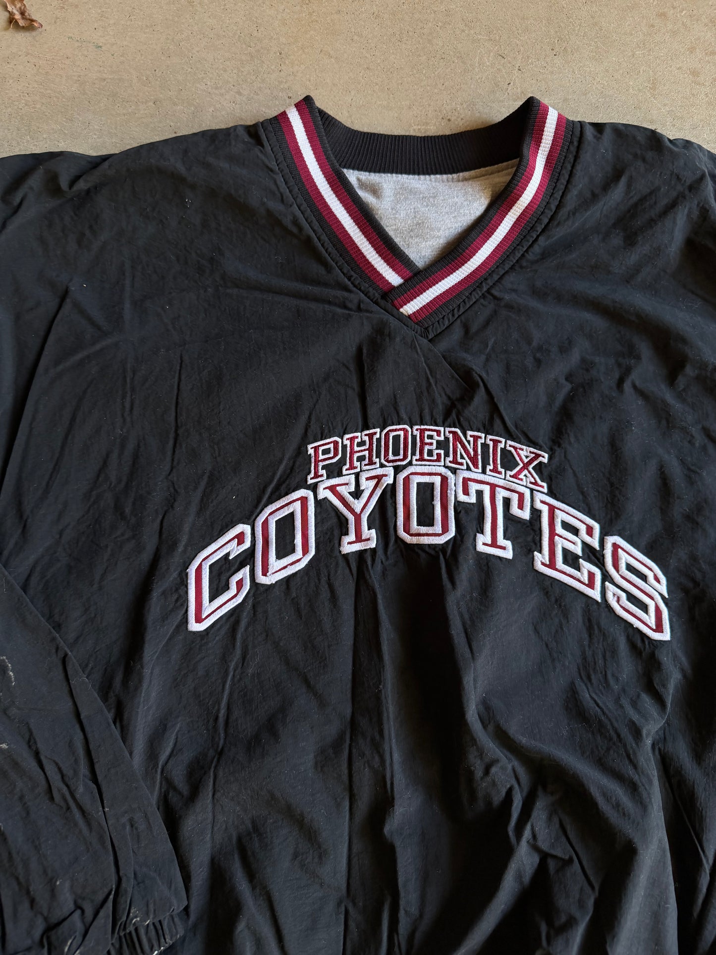 VTG Starter Phoenix Coyotes Reversible Pullover Sz XL