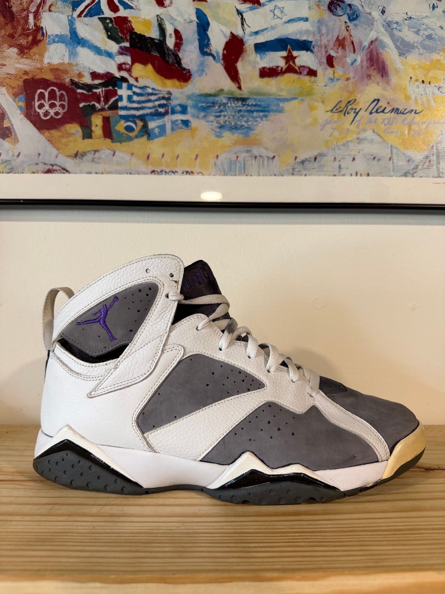 Preowned Jordan 7 Retro Flint 2005 Sz 12M/13.5W