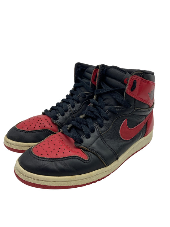 Preowned 1994 Air Jordan 1 "Bred" Sz 8M/9.5W