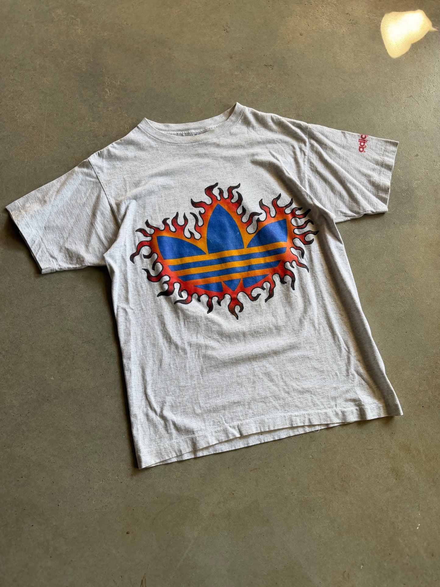 VTG Adidas Tennis Too Hard To Handle Tee Sz M/L
