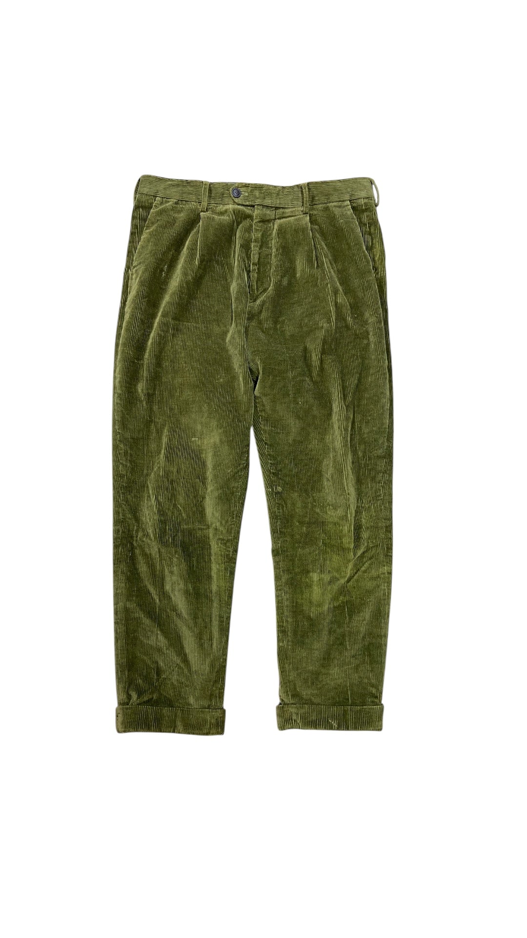 Todd Snyder Green Corduroy Pants Sz 34x26