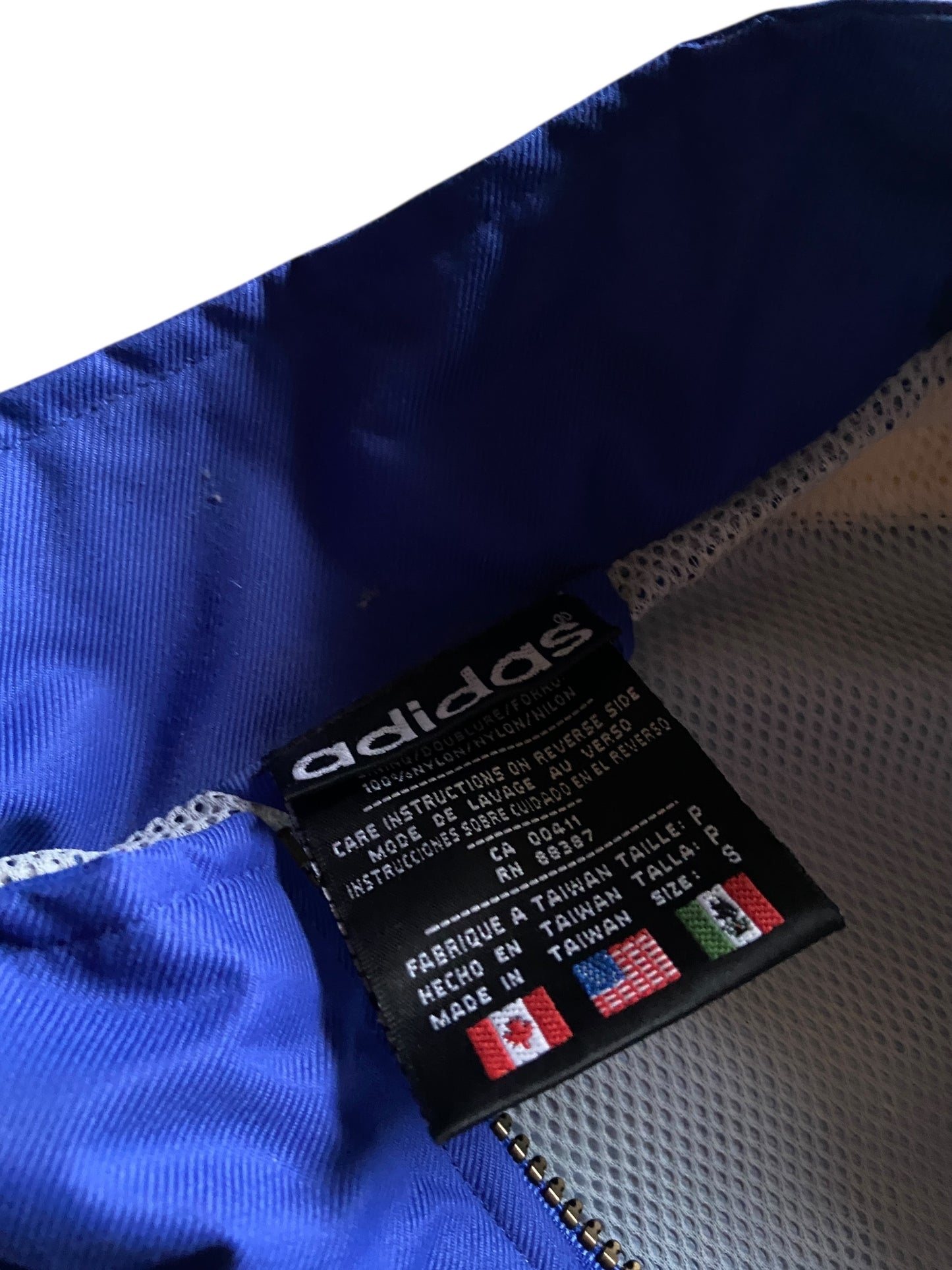 VTG Adidas Sportschuhe BAA 1996 Boston Marathon Jacket Sz L