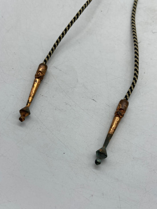 VTG Copper Southwestern Bird Bolo Tie