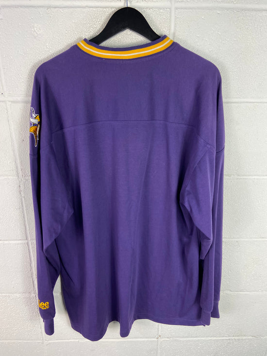 VTG Lee Minnesota Vikings Jersey Sweater Sz XL