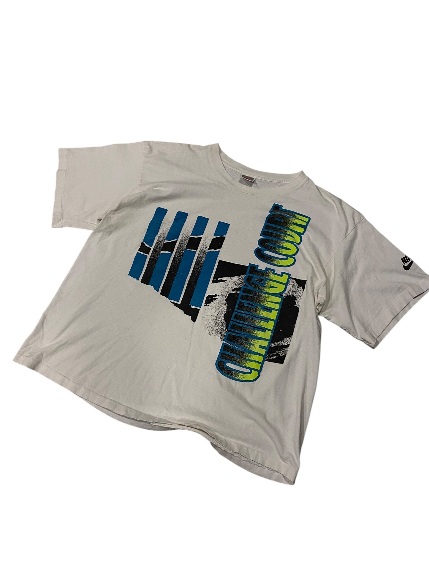 VTG Nike Challenge Court Tennis Tee Sz L/XL