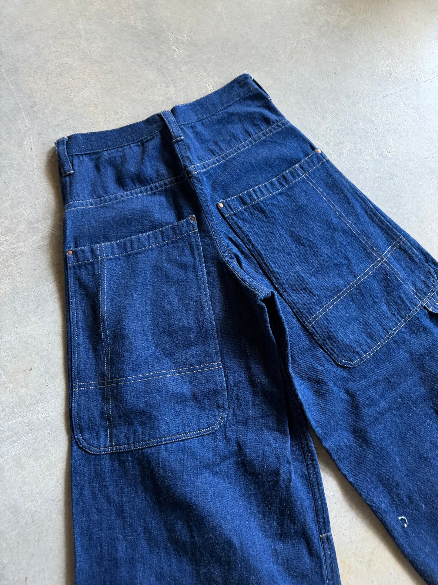 Reworked david turner Selvedge JNCO Style Rave Pants Sz 30x30