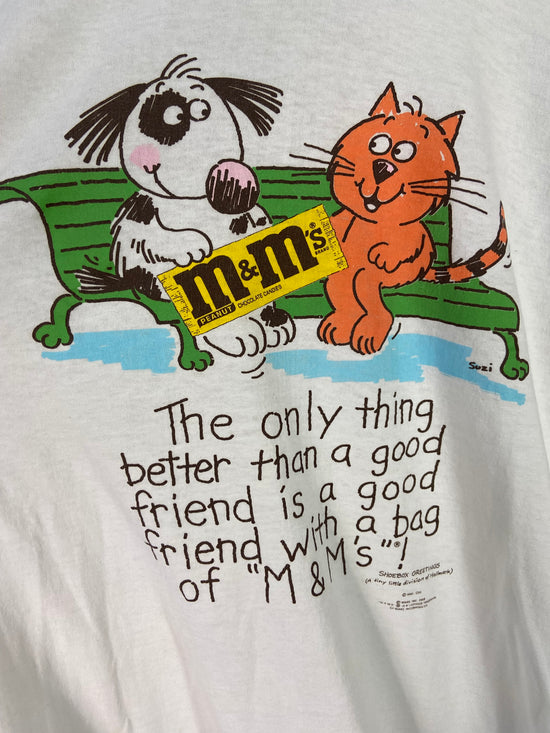 VTG M&M's "Friendship" T-Shirt Sz XL