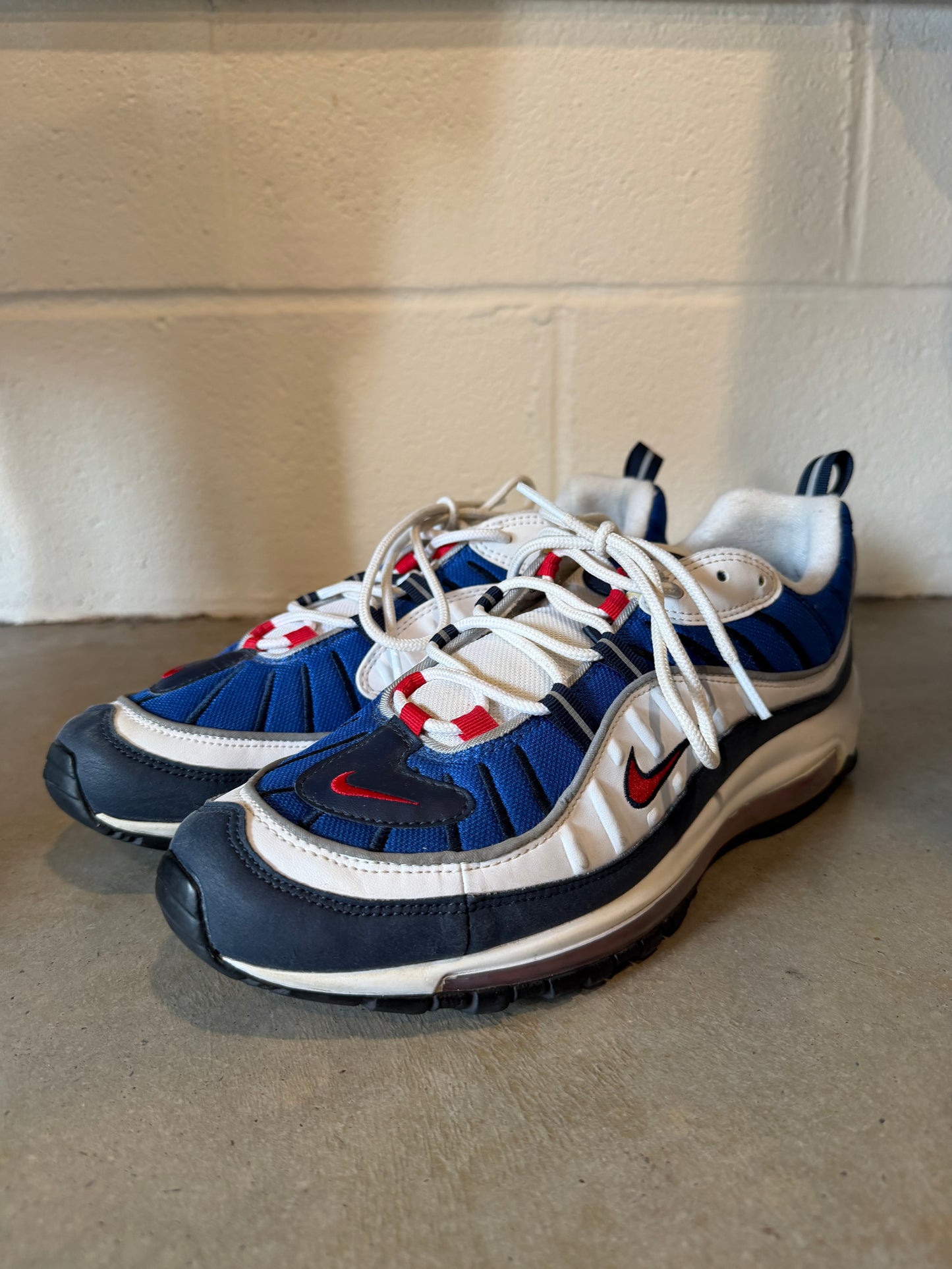 Preowned Nike Air Max 98 Gundam (2018) Sz 11.5M/13W
