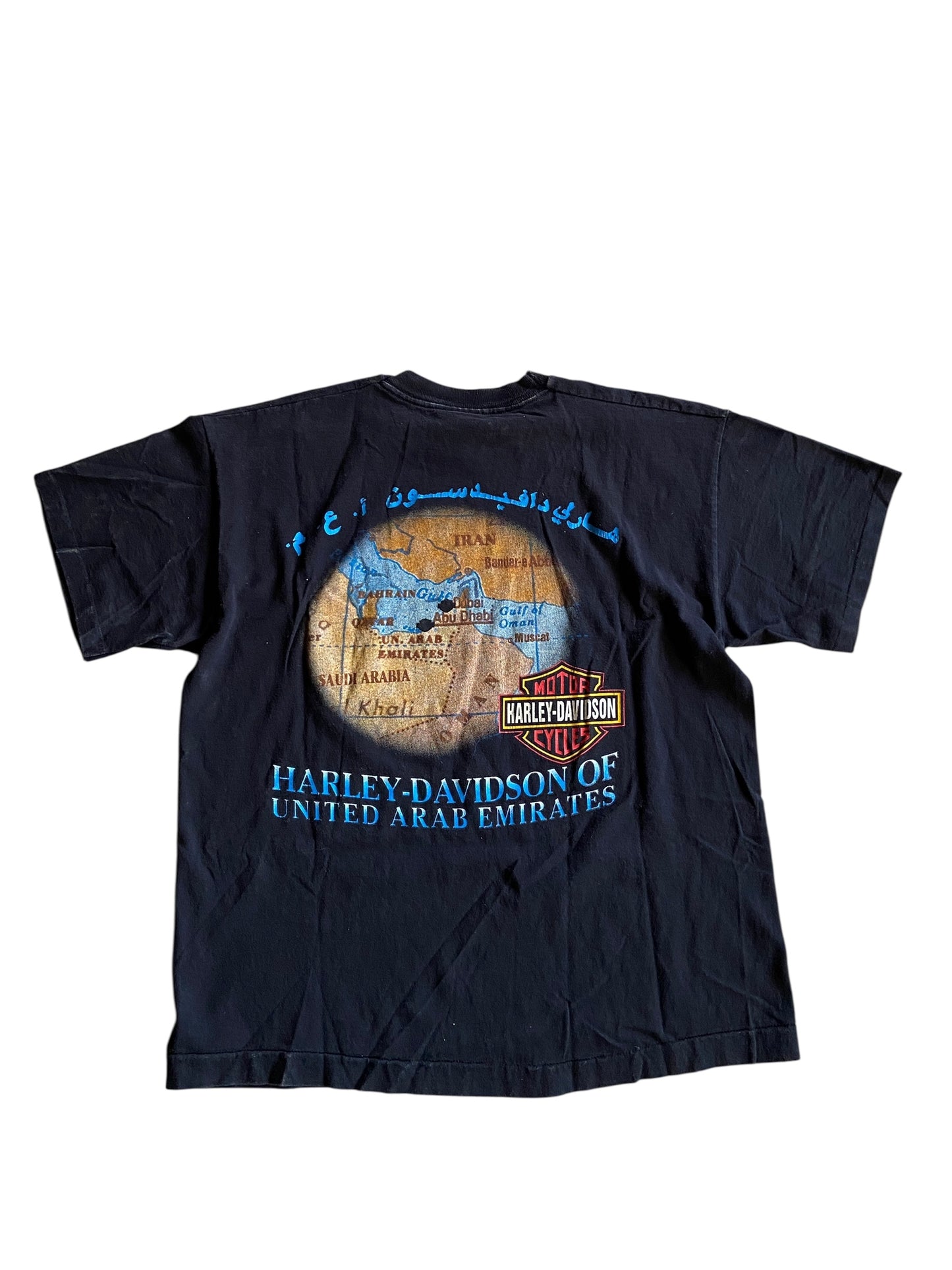 VTG Harley Davidson UAE Loud and Proud Tee Sz XL
