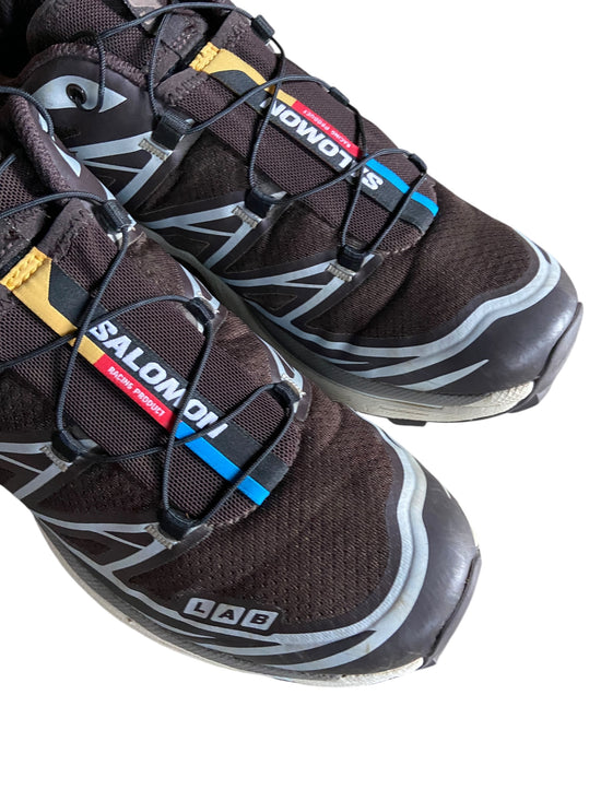 Salomon XT-6 Black Coffee Sz 10M/11W 476904-32