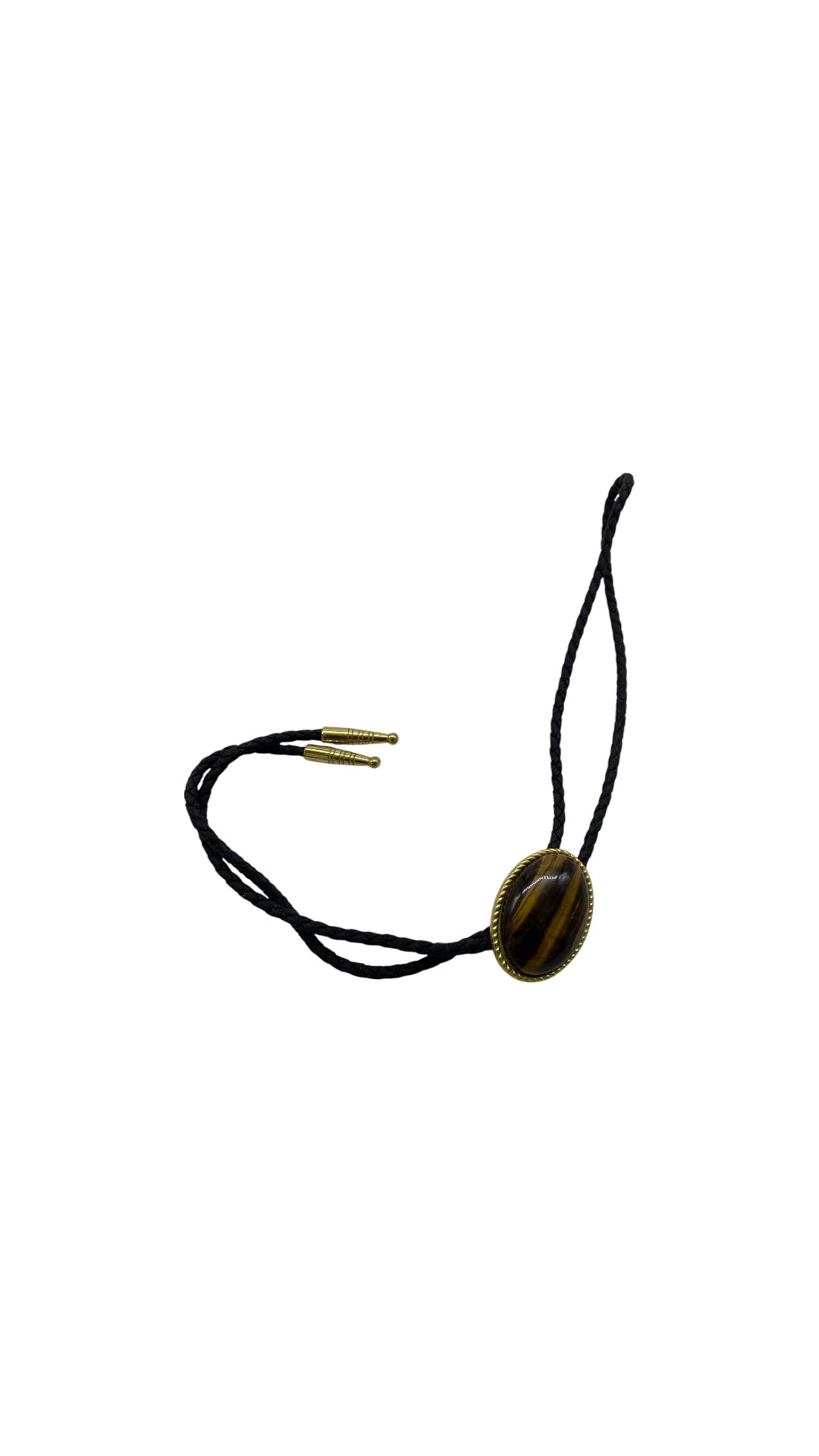 VTG Brown Gem Bolo Tie