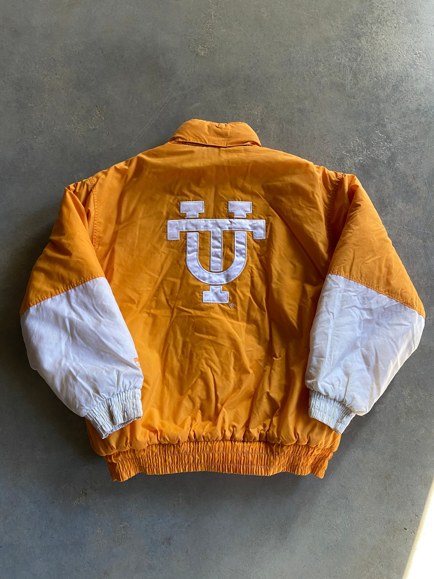 VTG Logo 7 Tennessee Vols Puffer Jacket Sz XL