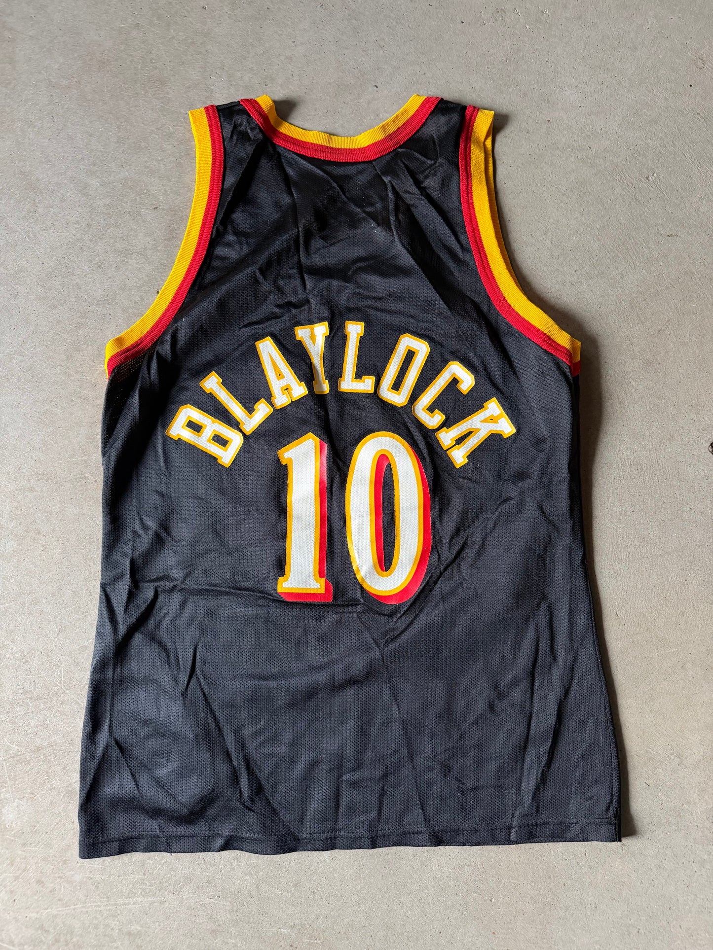 VTG Atlanta Hawks Mookie Blaylock Champion Jersey Sz 40