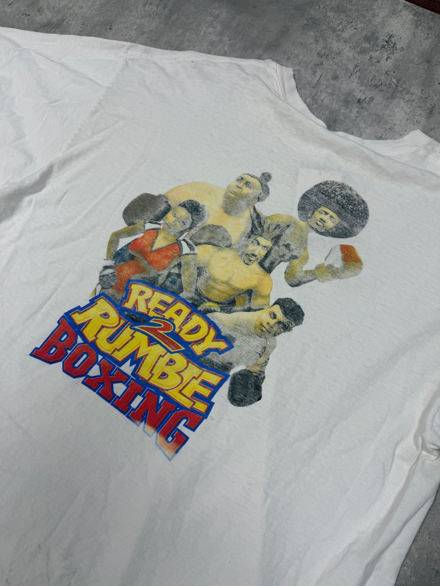 VTG Midway Ready 2 Rumble Boxing Tee Sz XL