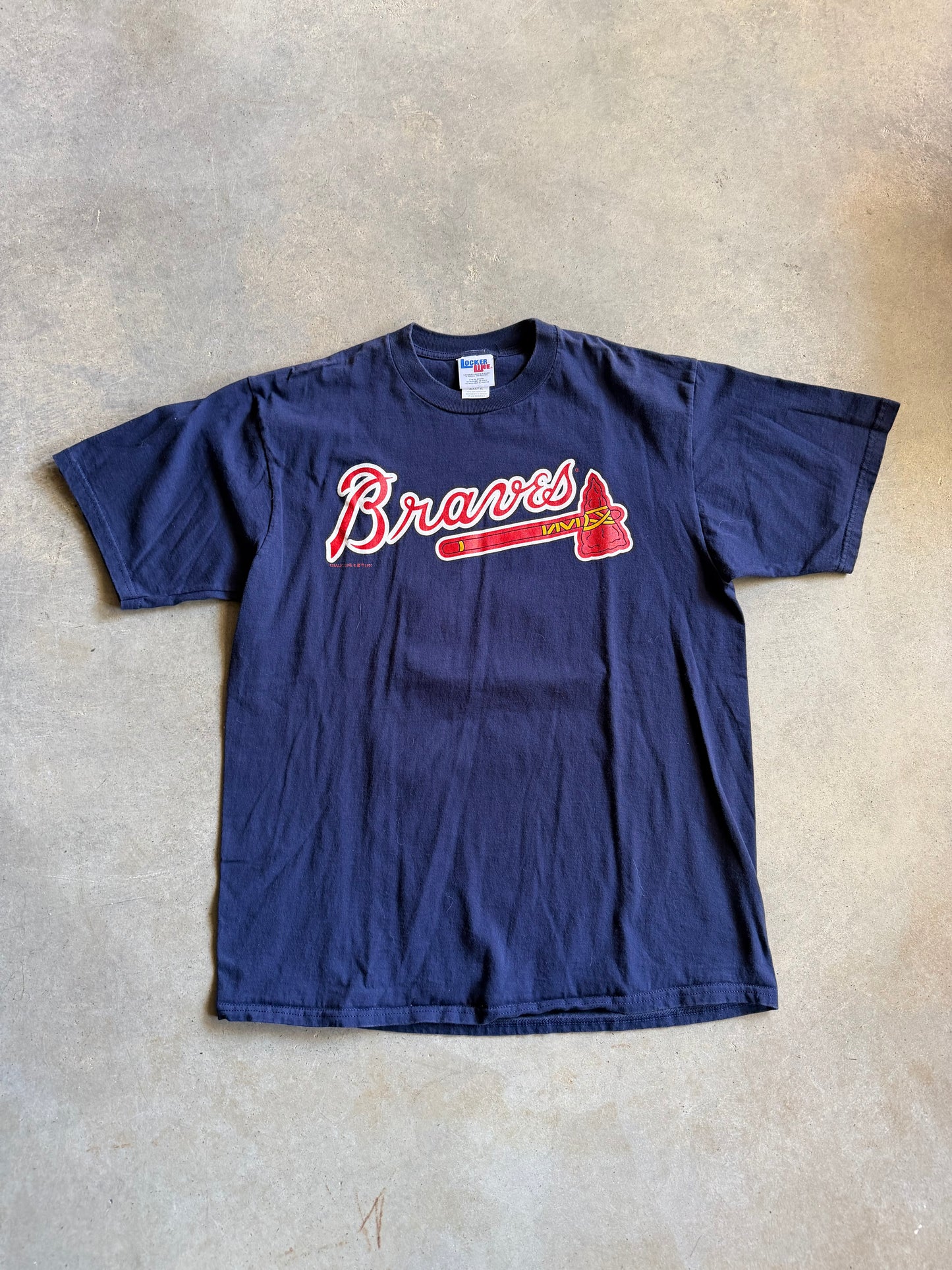 VTG Atlanta Braves Greg Maddux Tee Sz XL