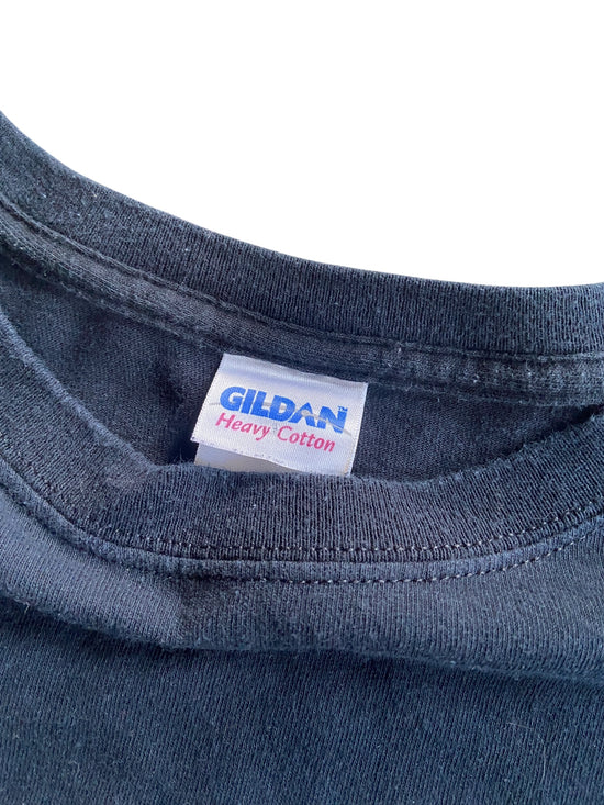 VTG "Tall Glass of Shut Up" Text Tee Sz L