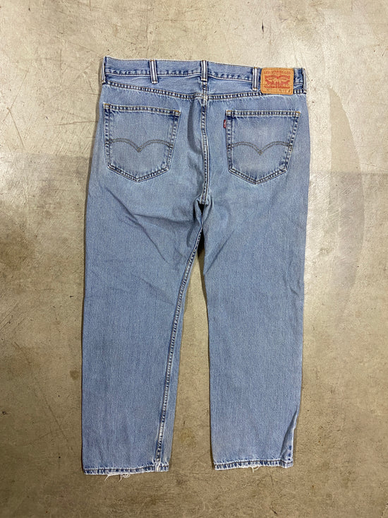VTG Levi's 505 Blue Denim Relaxed Jeans Sz 38x30