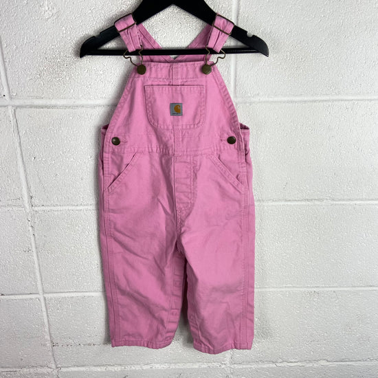 Baby Pink Carhartt Overalls Sz 18M