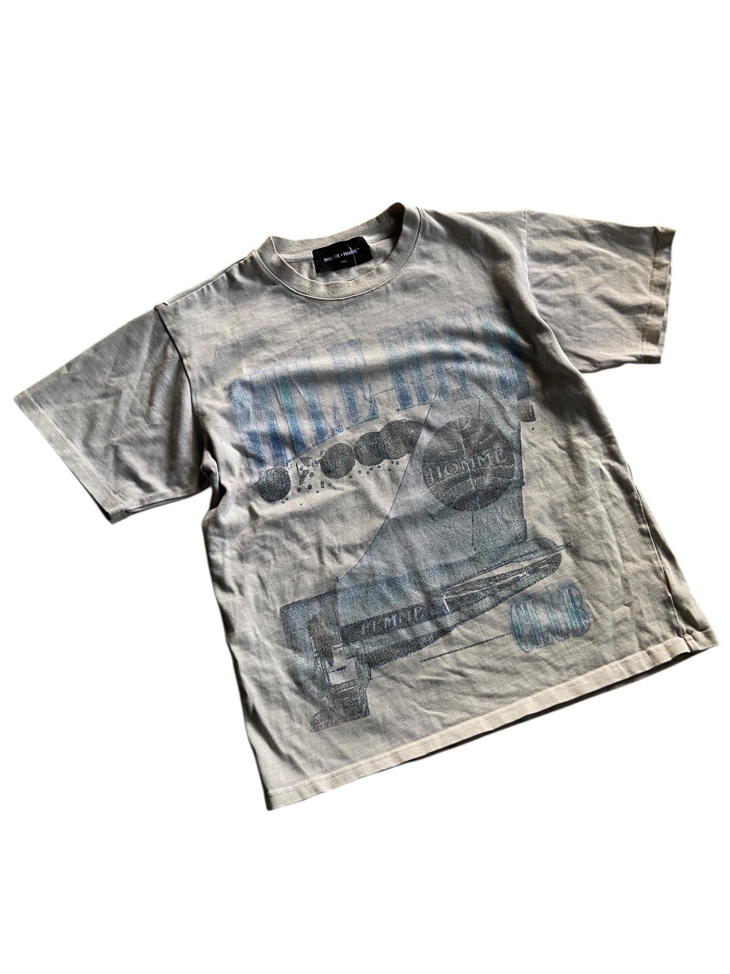 Homme + Femme Airplane Tee Sz S/M