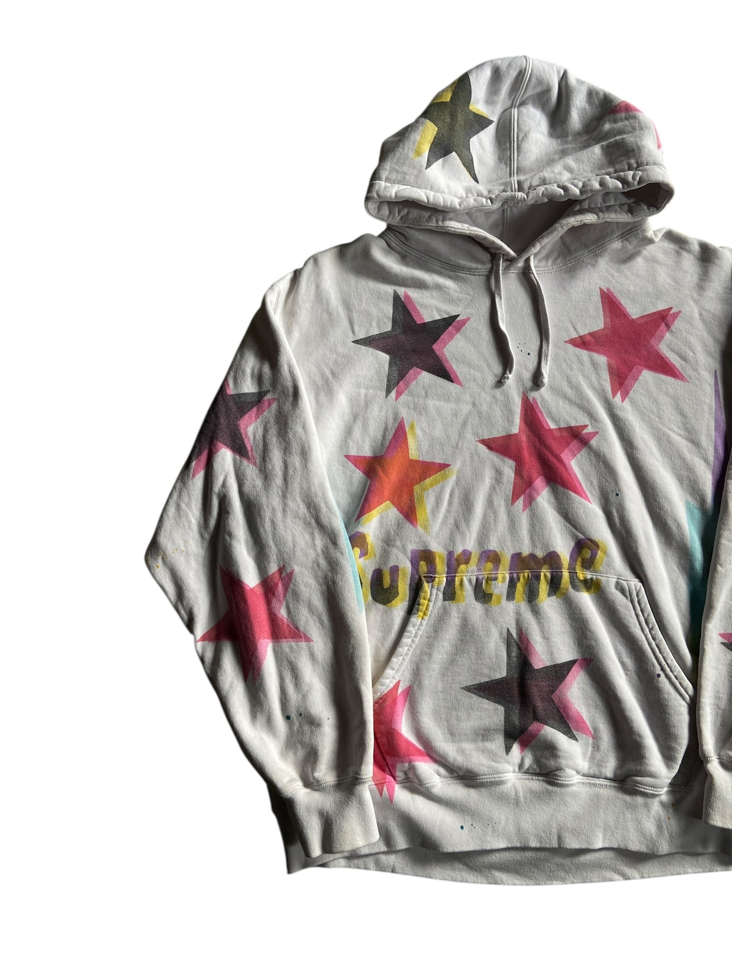 Preowned Supreme SS21 Gonz Stars Hoodie Sz XL