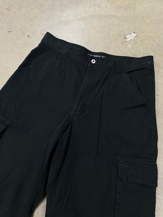 Y2K Southpole Black Cargo Jorts Sz 36