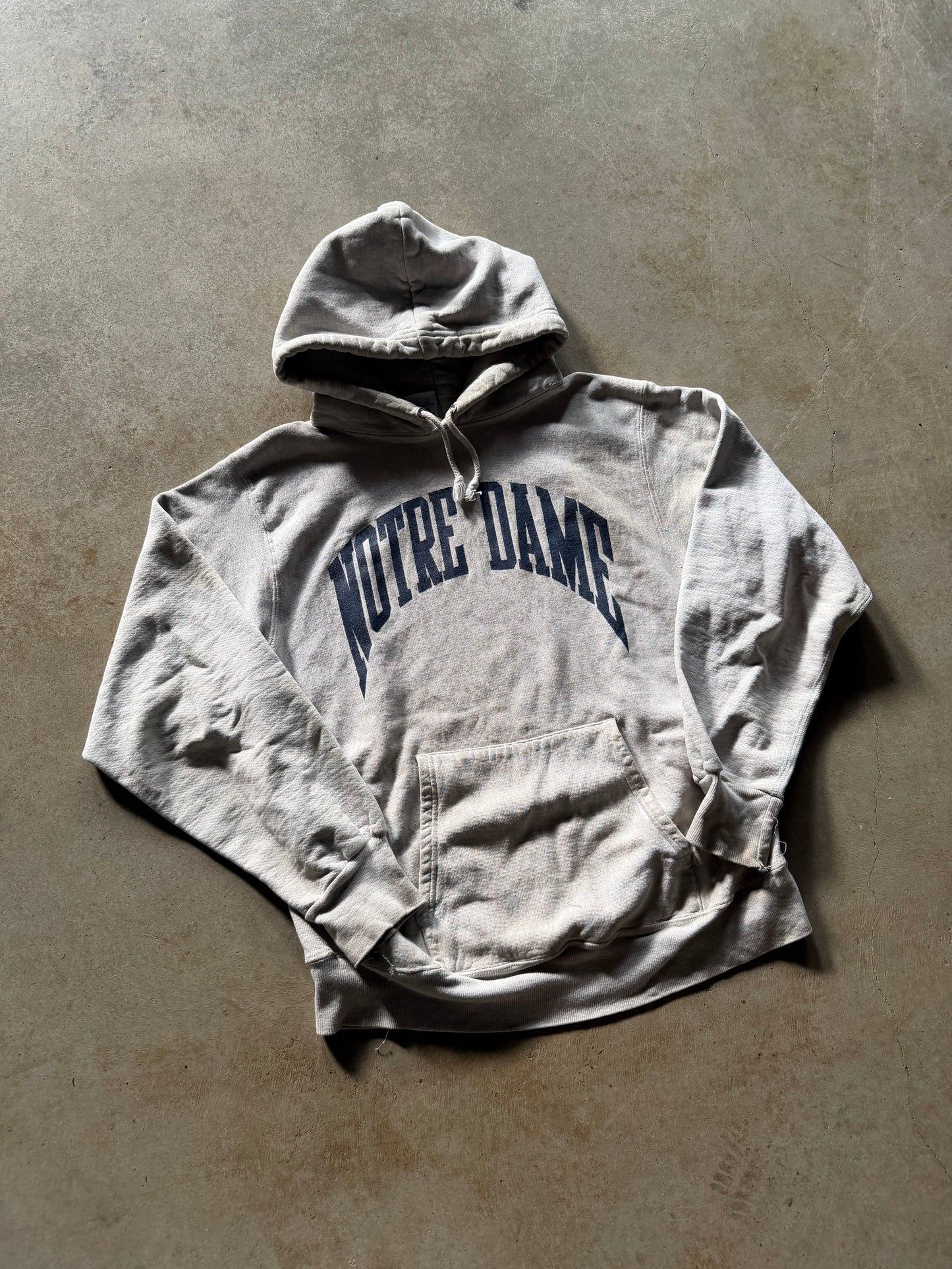 VTG Notre Dame Collegiate MV Sport Hoodie Sz M