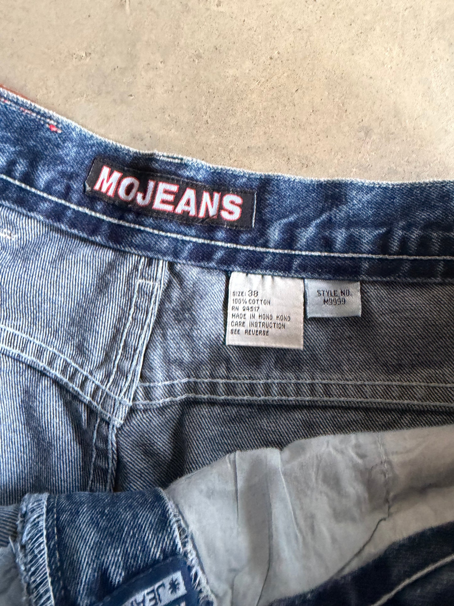 VTG Mojeans Maurice Malone Jeans Sz 38x34