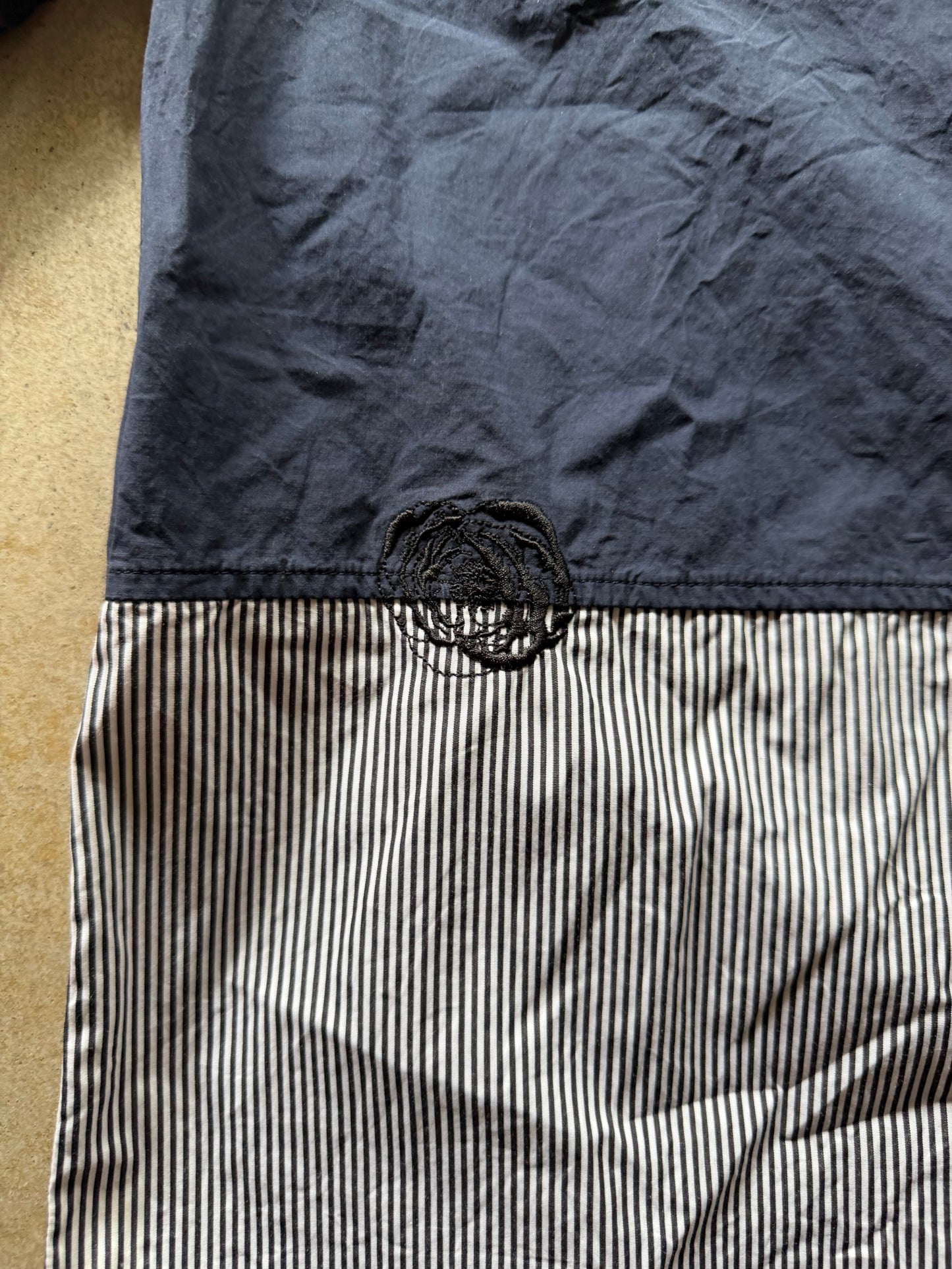 Tim Coppens Blue Stripe Button Up Shirt Sz S/M