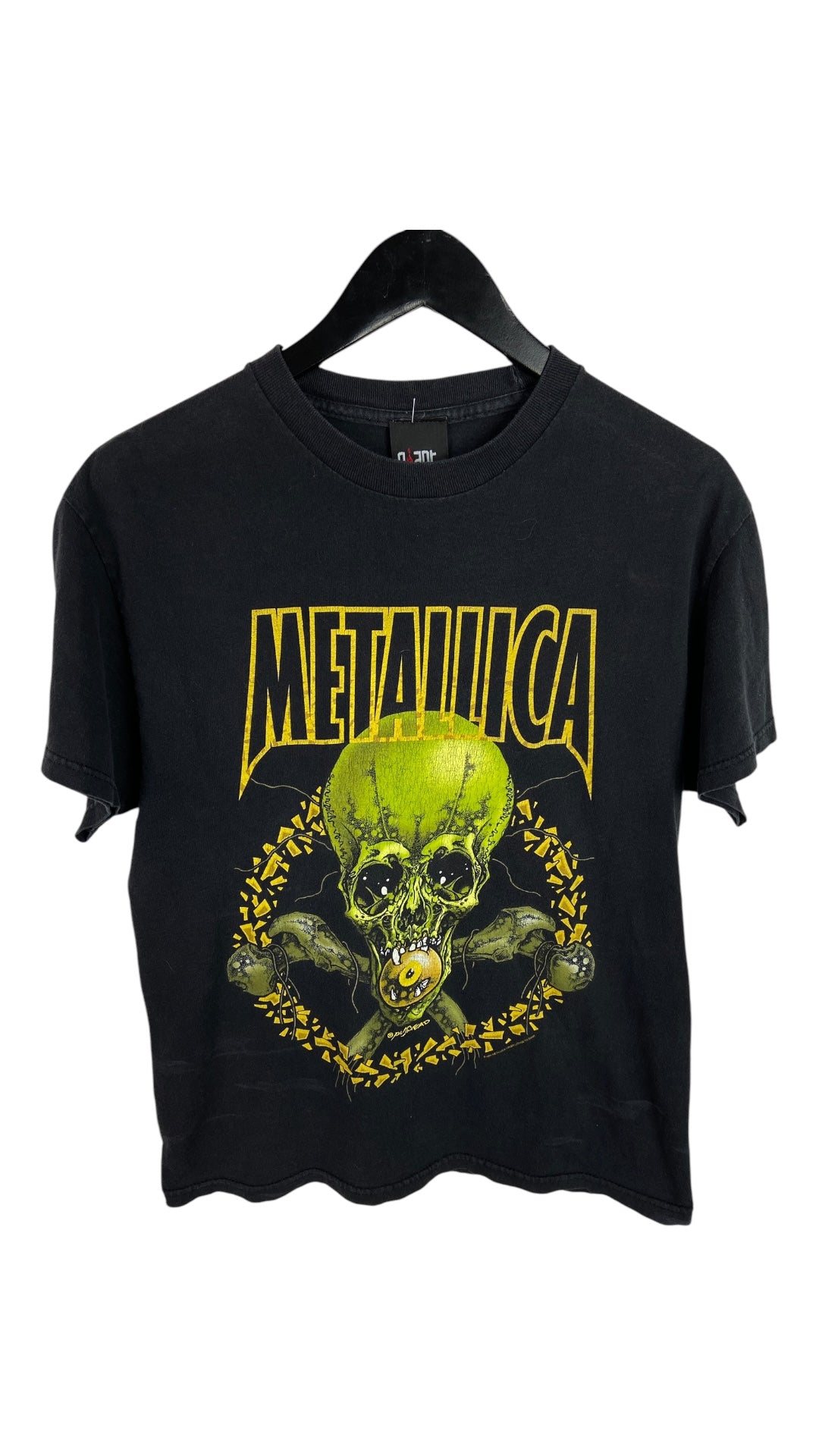 Y2K Metallica Pushhead Graphic Tee Sz M