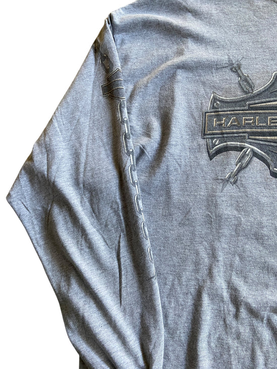 VTG Harley Davidson Joliet Illinois L/S Tee Sz 2XL