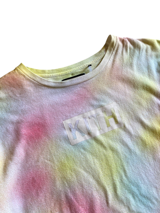 Kith Tie Dye Box Logo Tee Sz XL