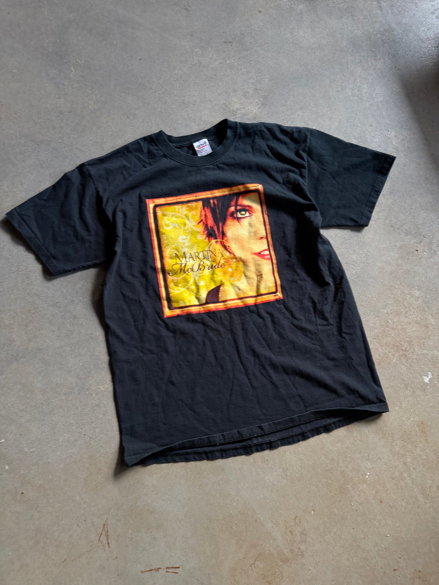 VTG Martina Mcbride Portait Tee Sz L
