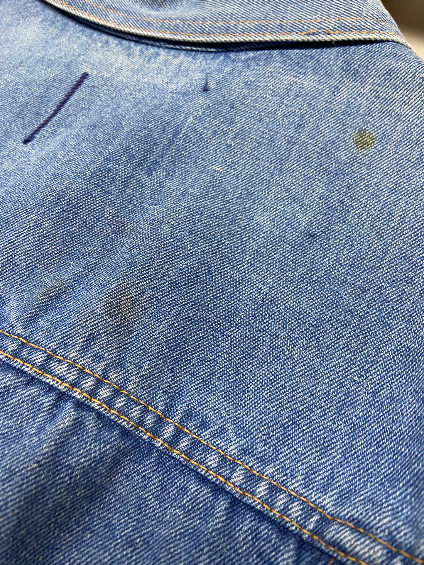 David Turner Reworked Dee Cee Studded Denim Jacket Sz M