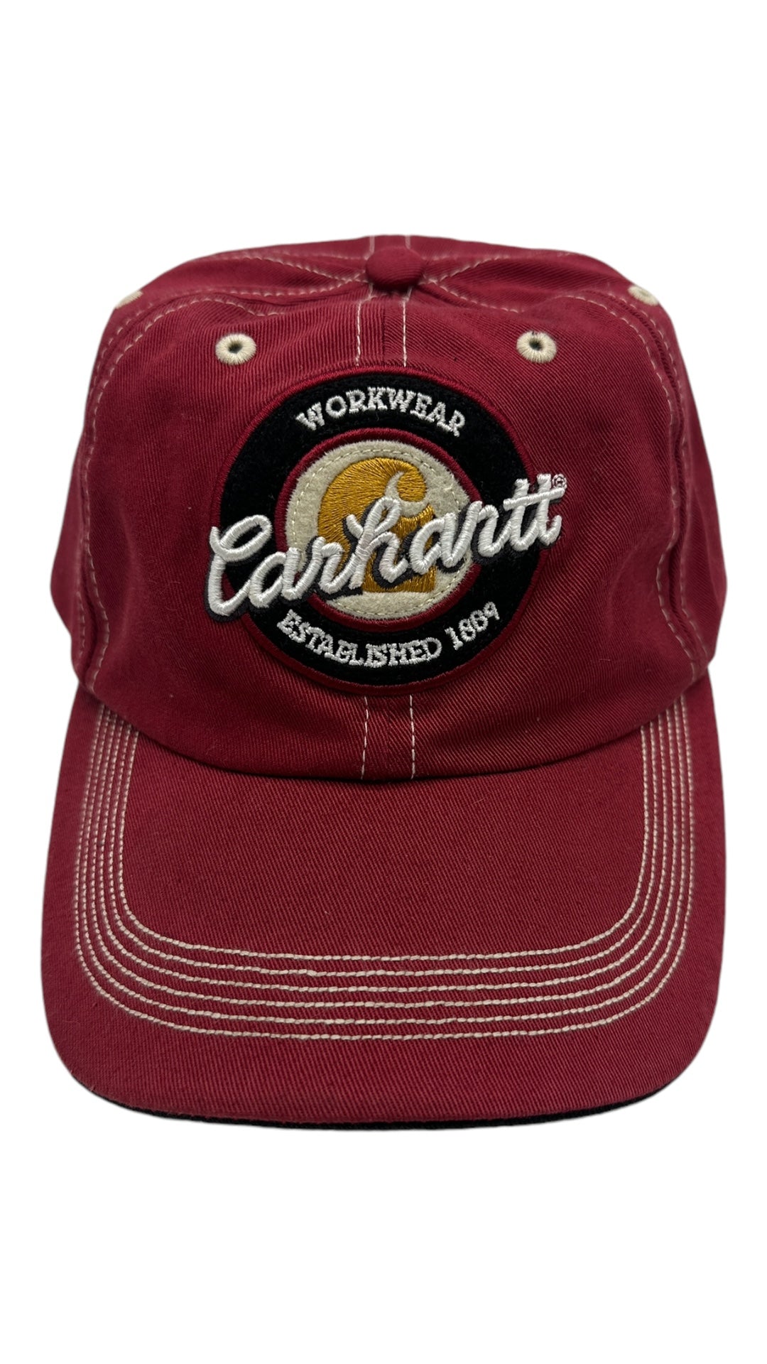 VTG 2008 Carhartt Workwear Hook & Loop Hat