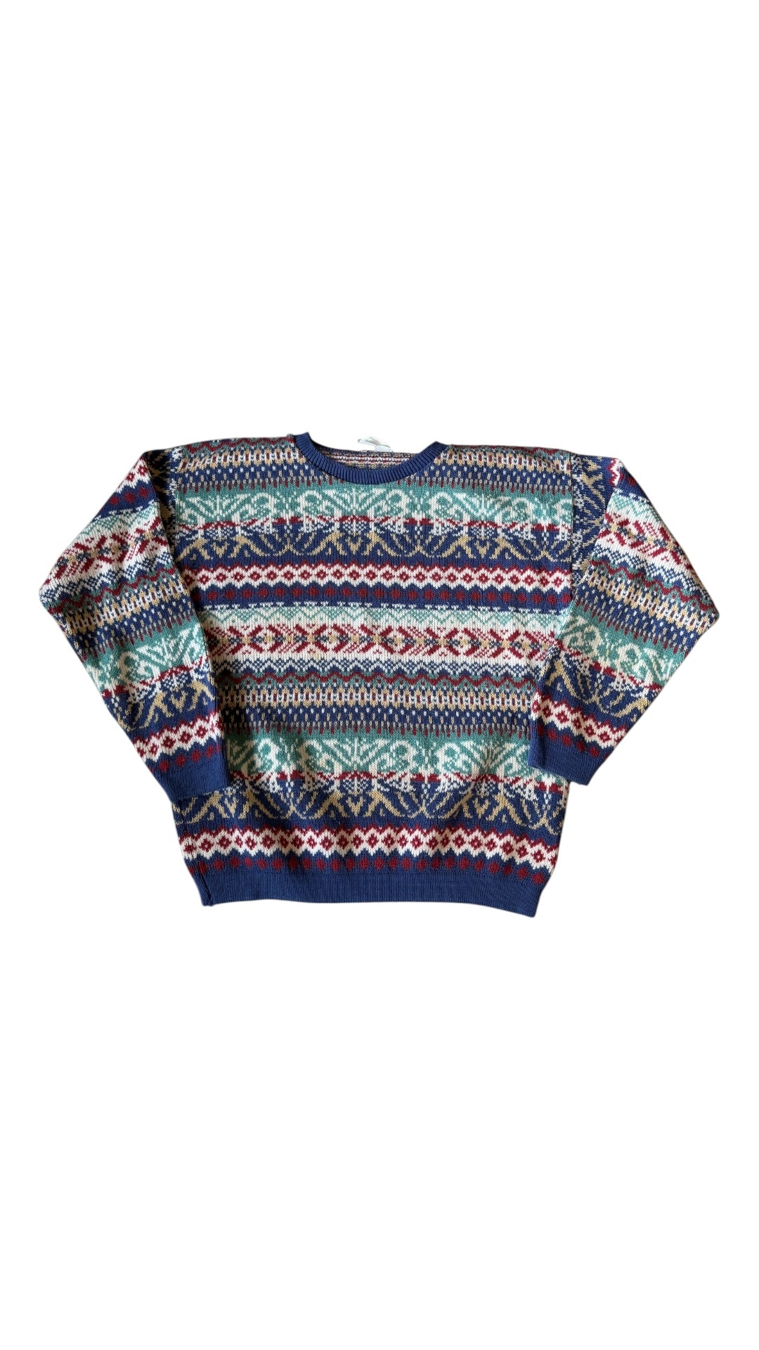 VTG Wmns Cabin Creek Knit Sweater Sz Wmns S