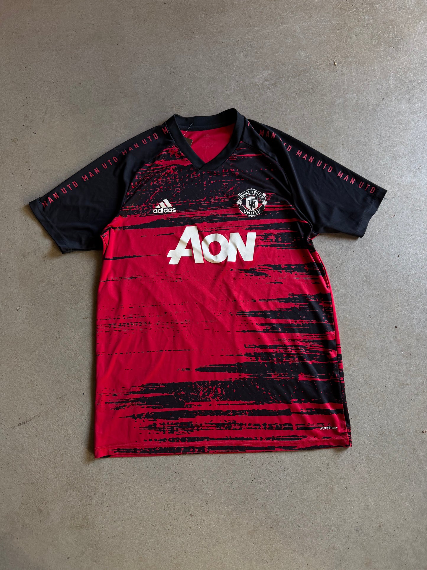 VTG Manchester United Warm Up Jersey Sz XL