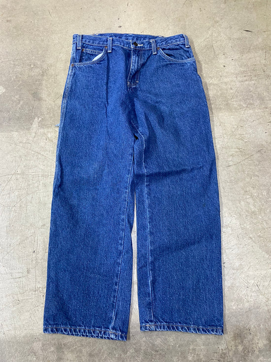 Y2K Dickies Dark Wash Carpenter Jeans Sz 32x29