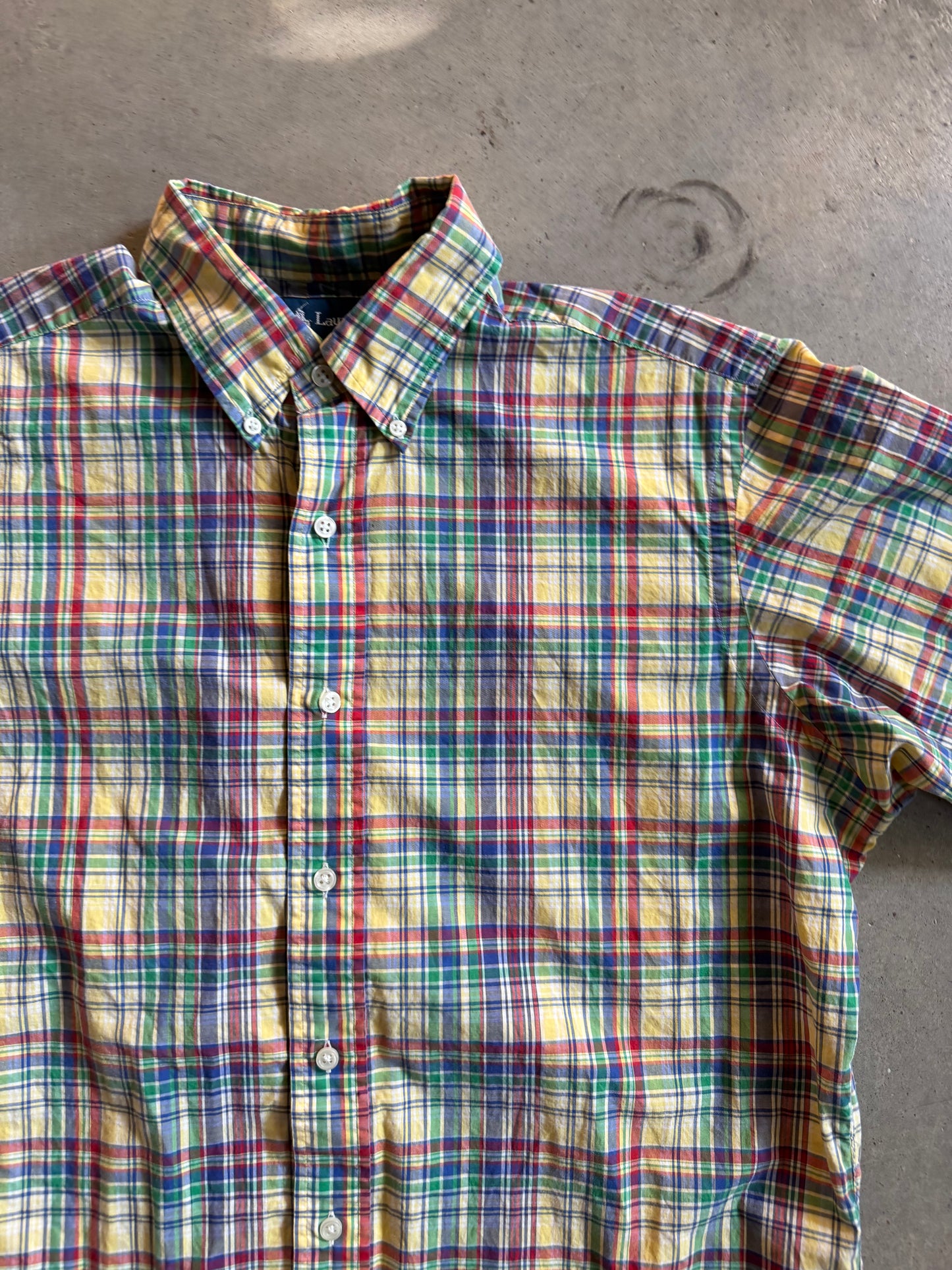 Polo Ralph Lauren Multicolor Button Up Sz M