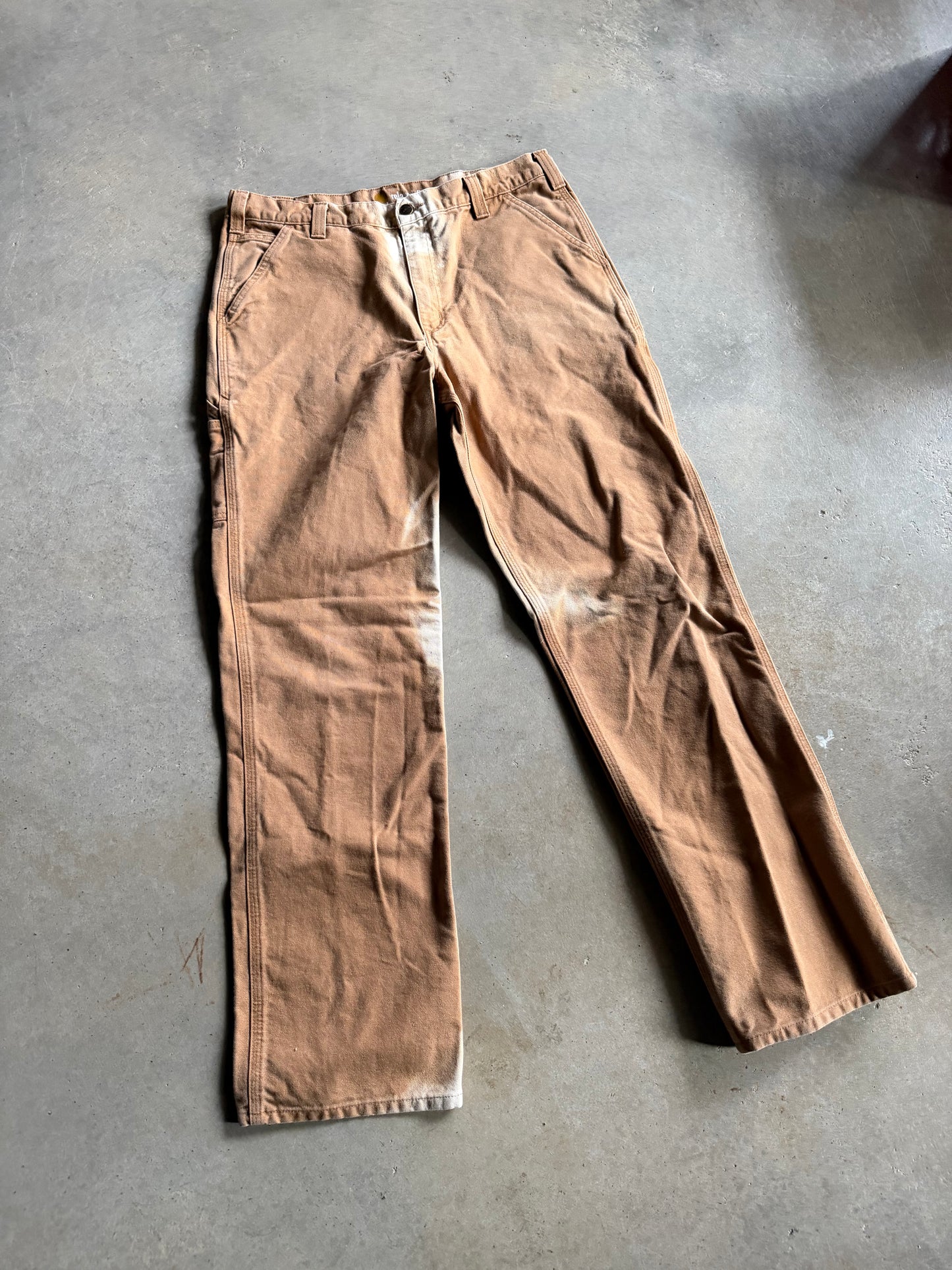 Carhartt Relaxed Bleached Cargo Pants Sz 36x34