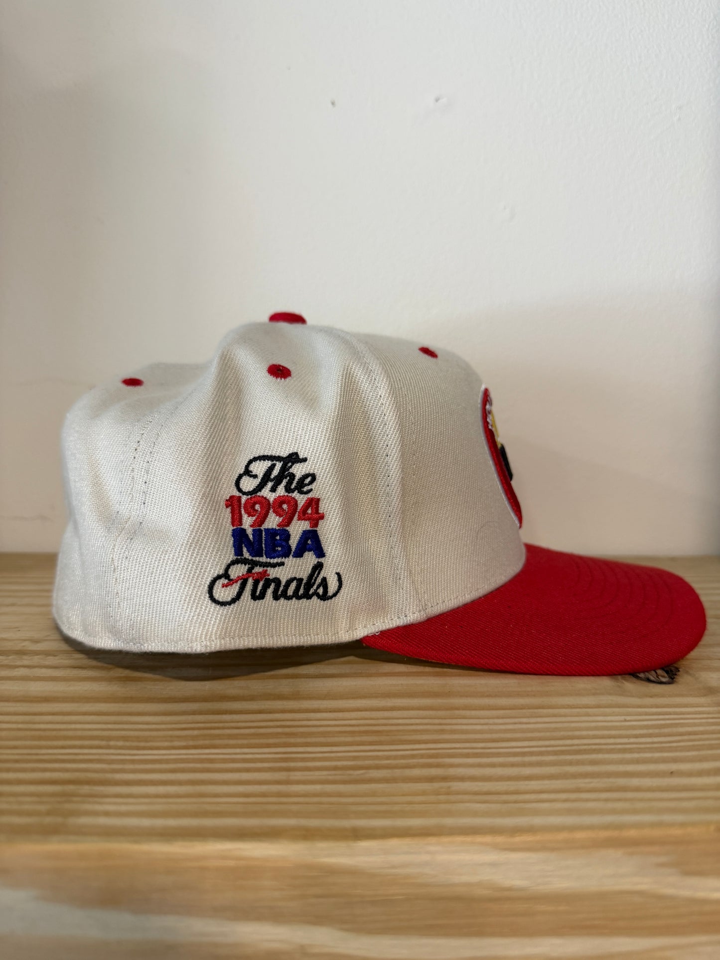 1994 Houston Rockets NBA Finals Retro Fitted Hat Sz 7 1/2