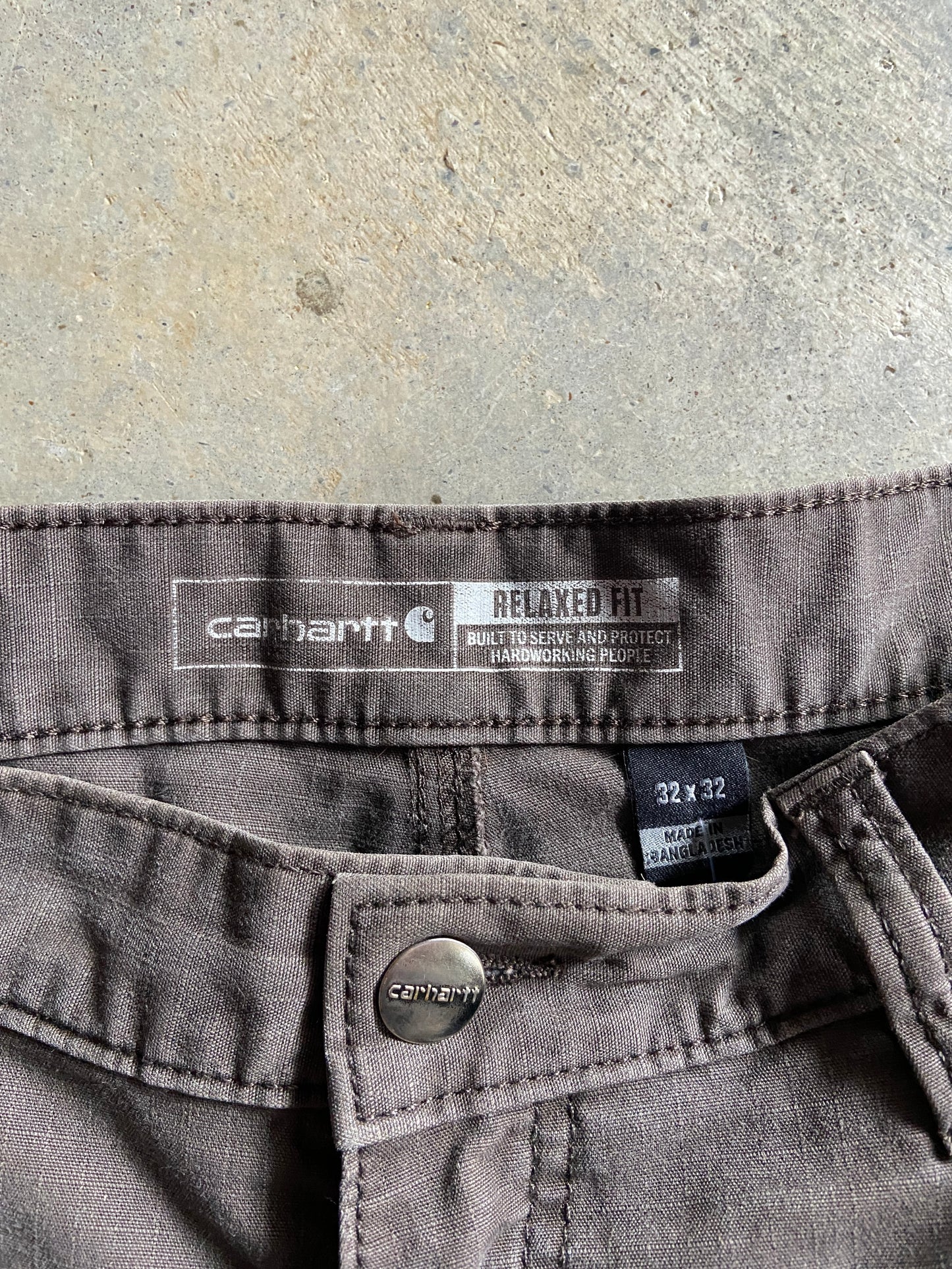 Carhartt Brown Cargo Pants Sz 32x32