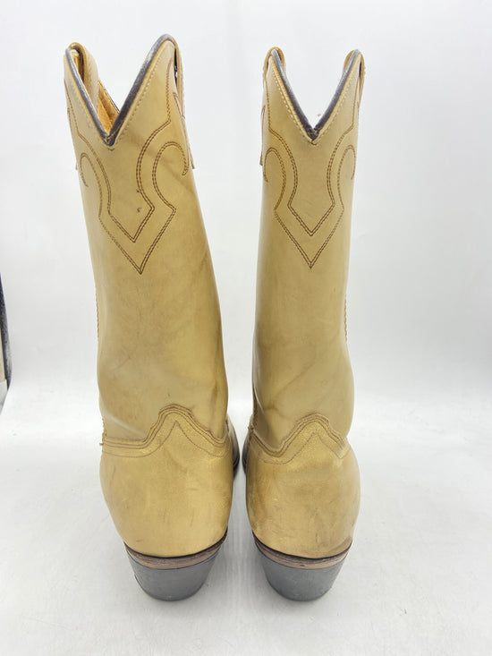 Used Light Wash Cowboy Boot Size 9.5D