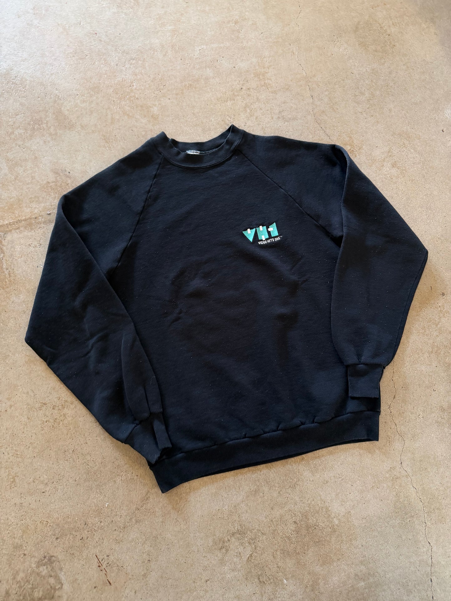 VTG VH1 Black Sweatshirt Sz M