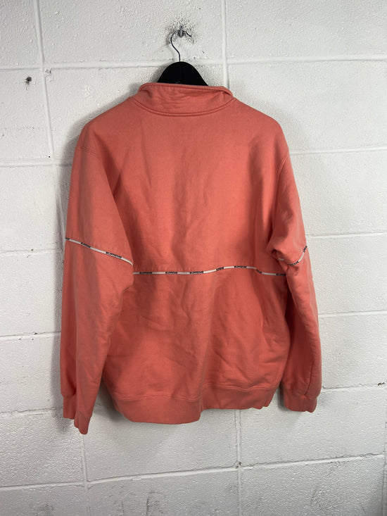 Pink Supreme Quarter-Zip Sz L