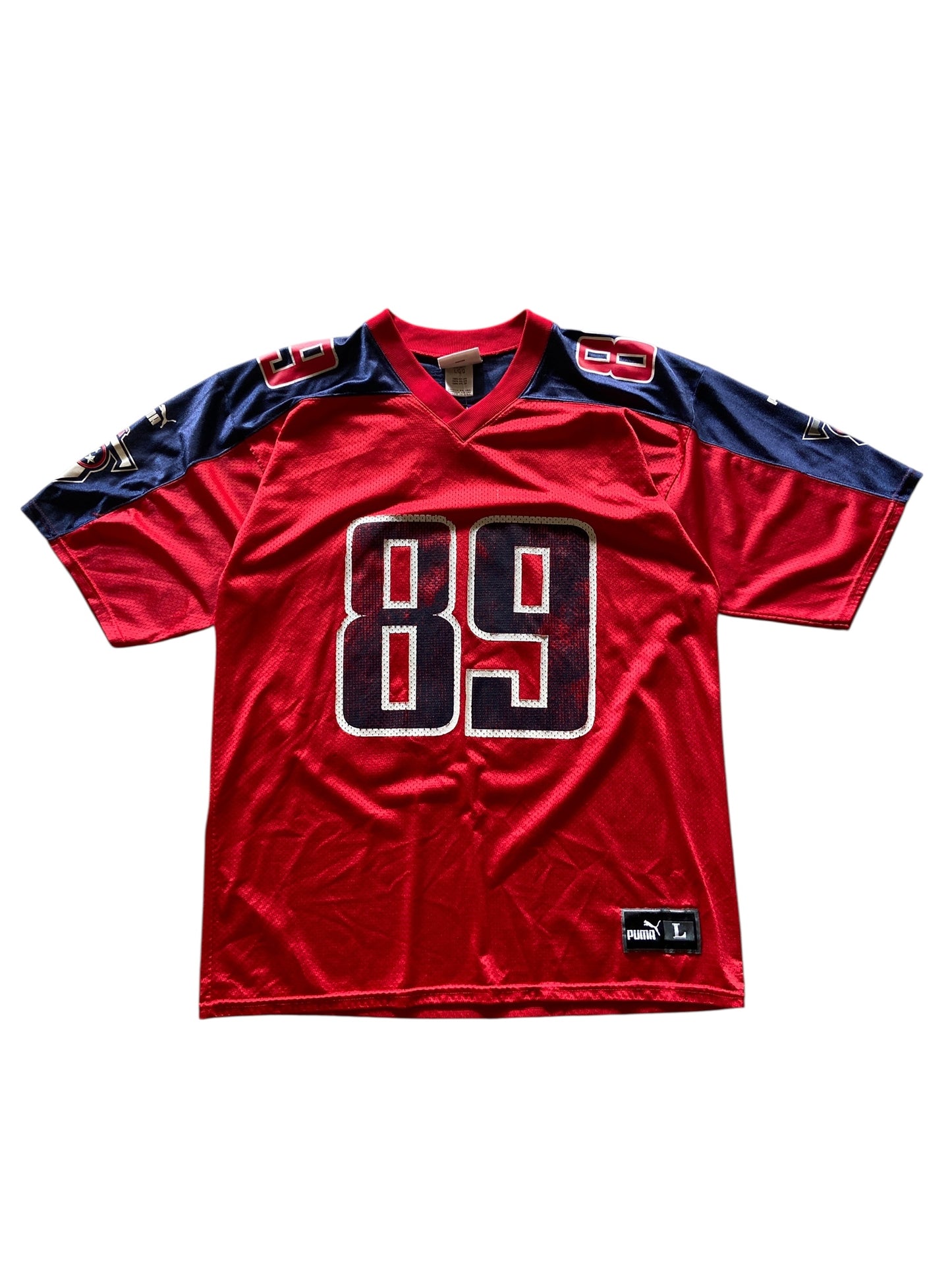 Frank Wycheck Alternate Y2K Red Jersey Sz Large