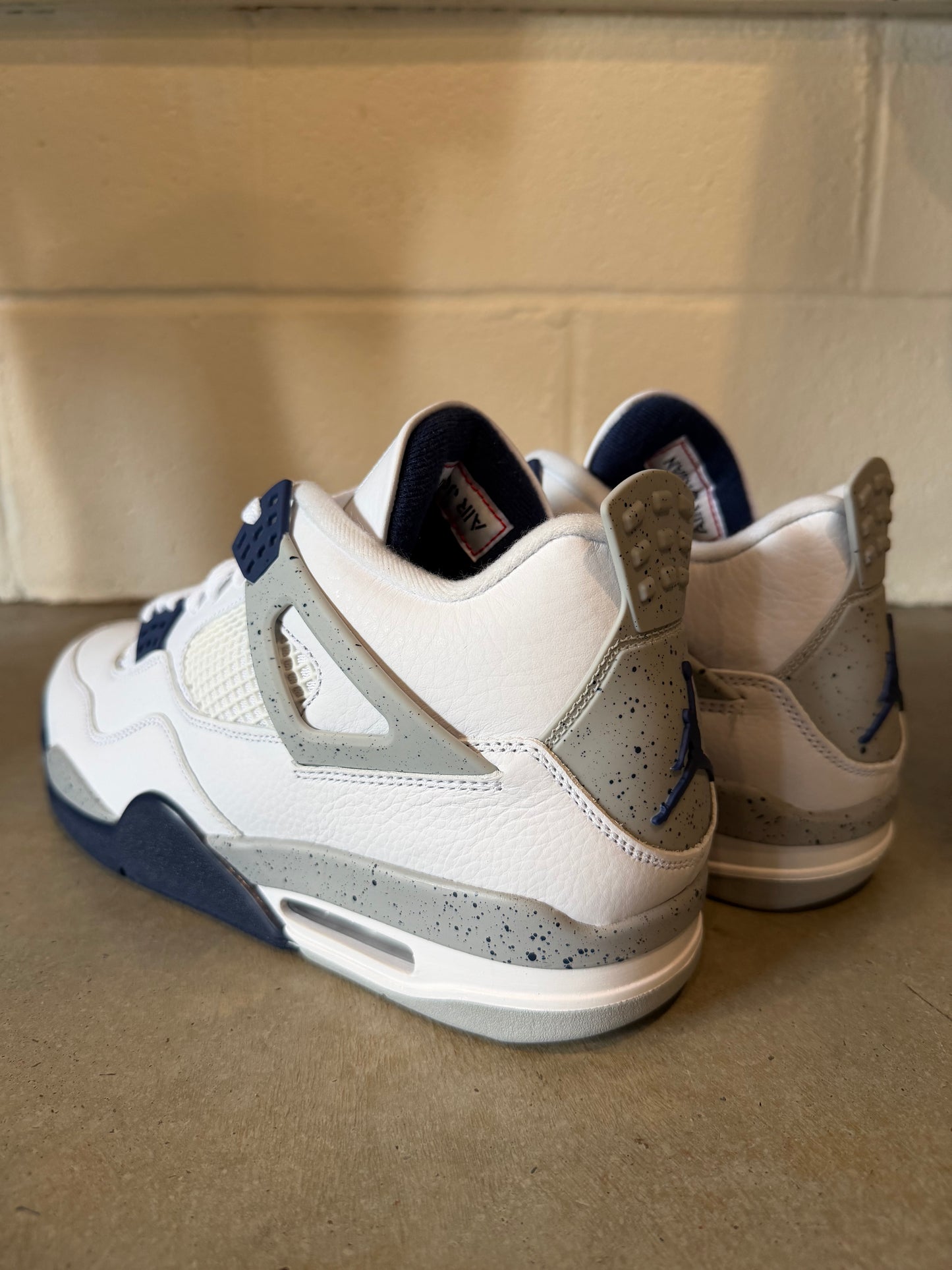 Jordan 4 Retro Midnight Navy Sz 12M/13.5W